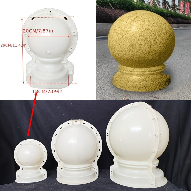 1-Pack PMMJ Heavy-Duty 11-Inch Concrete Mold