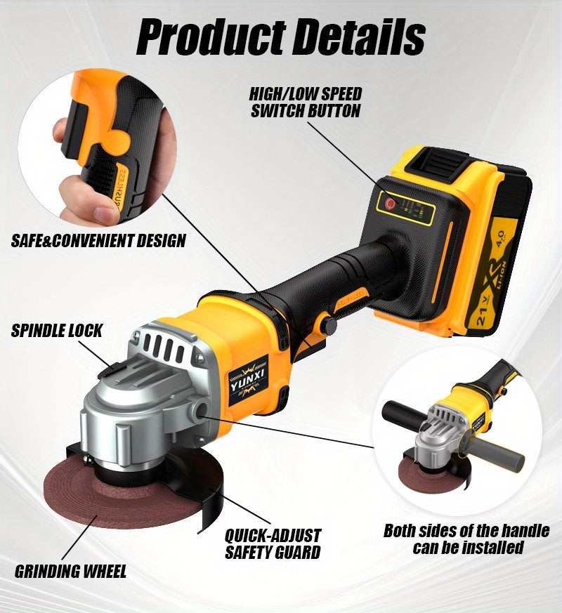 The 2025 Brand New Rechargeable Angle Grinder