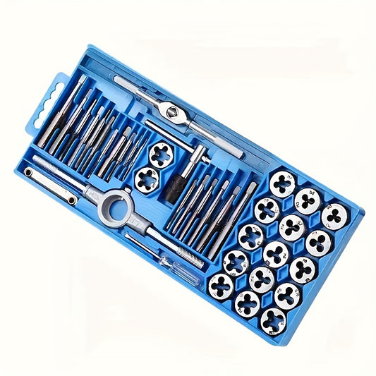 40pcs M3-M12 Multifunctional Tap and Die Set