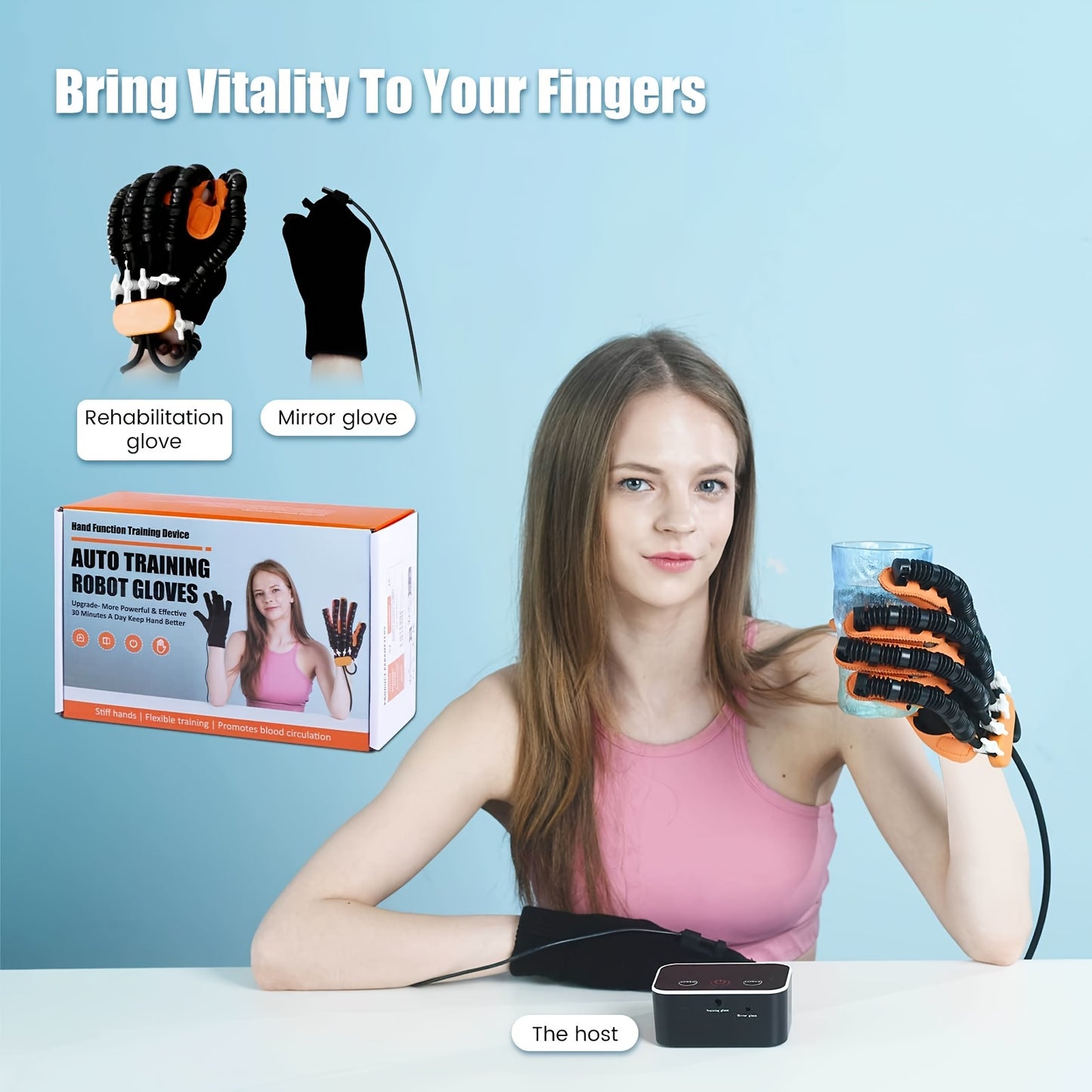 Auto Hand Training Robot Gloves
