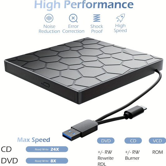 Ultra-thin portable optical drive