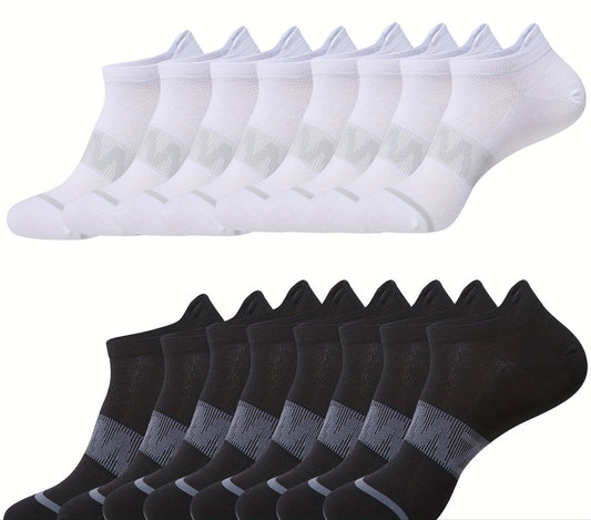 6 Pairs Breathable Mesh Athletic Socks