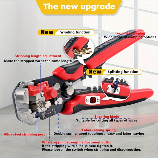 1-Pack Electrician Special Automatic Wire Stripper