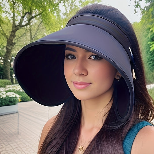 Summer Women's full-face sunshade hat