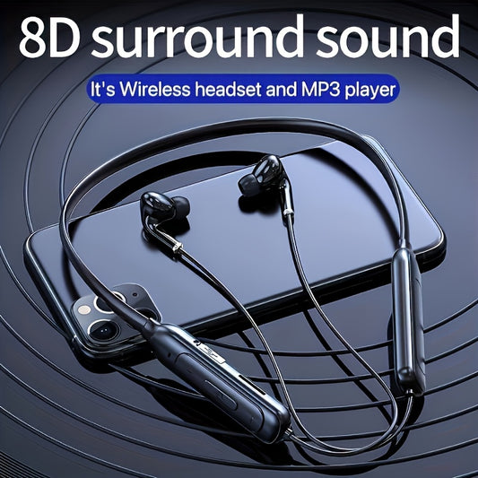 Wireless Neckband Headset Shock Bass Stereo
