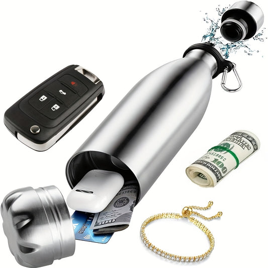 1 Pack Diversion Safe Water Bottle Stainless Steel Bottle