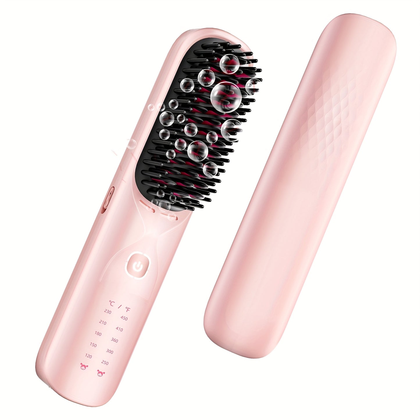 Wireless hair straightener