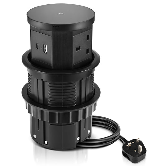 Automatic pop-up power socket