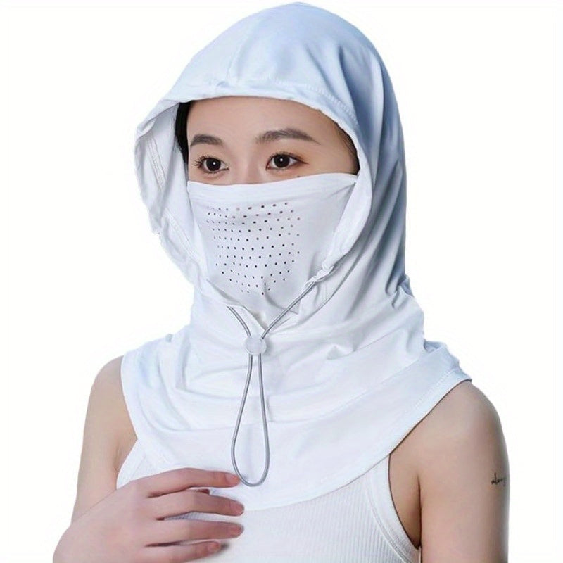 Women'sProtectionHat with Neck Guard & Face Mask