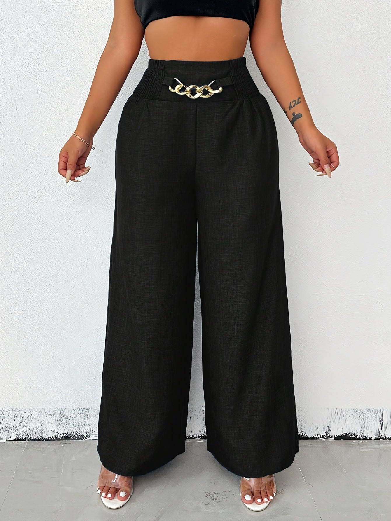 Women's Casual Wide-Leg Pants