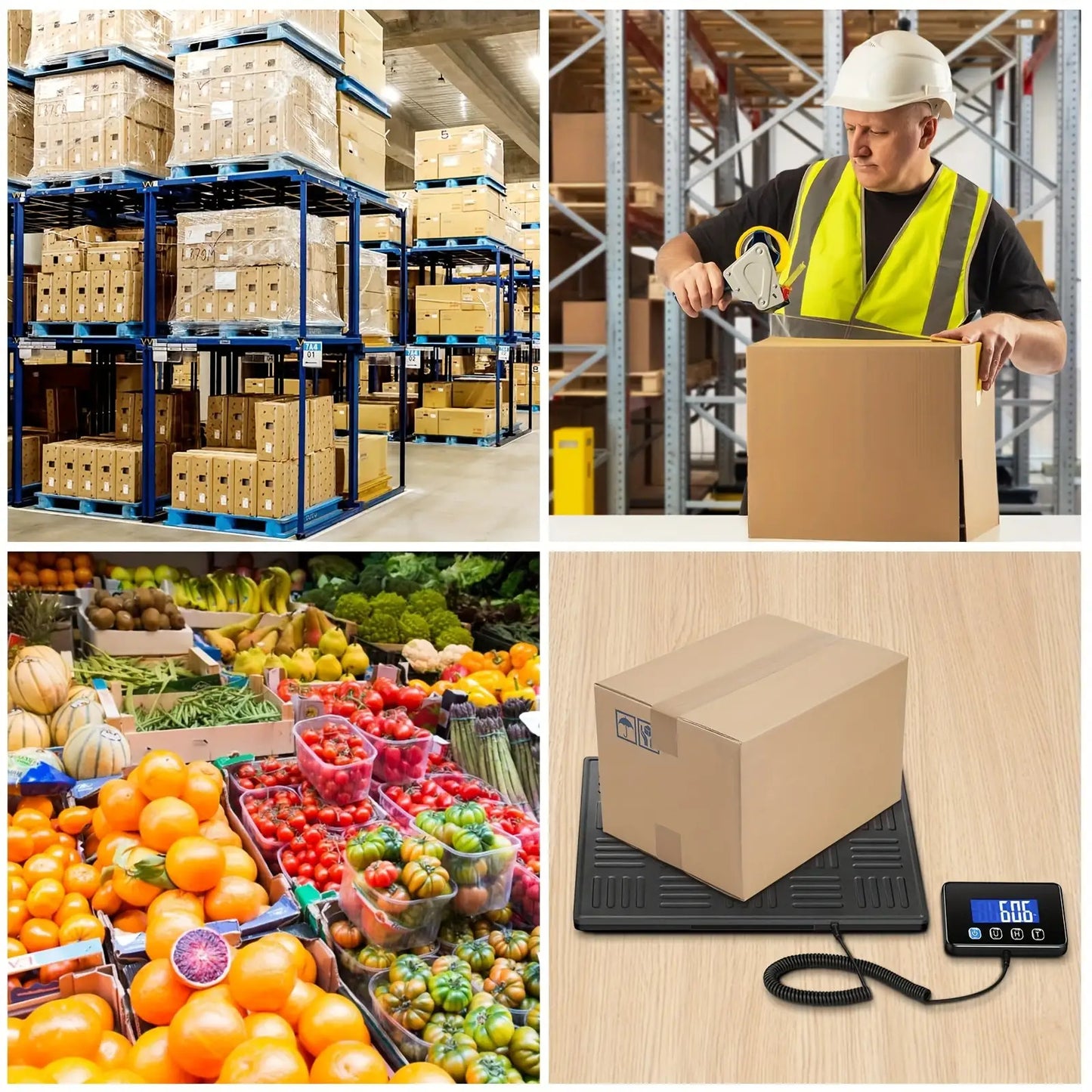 660lb Heavy-Duty Digital Scale