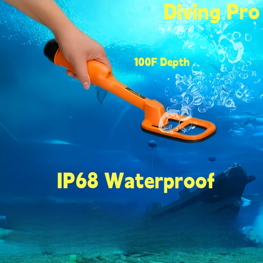 100ft Deep Dive Metal Detector for Adults