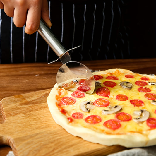 Stainless Steel Manual Pizza Cutter Wheel