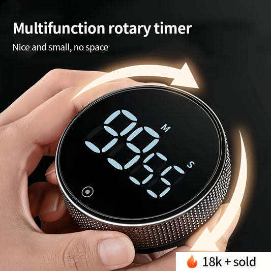 2pcs Multifunctional Rotary Timer