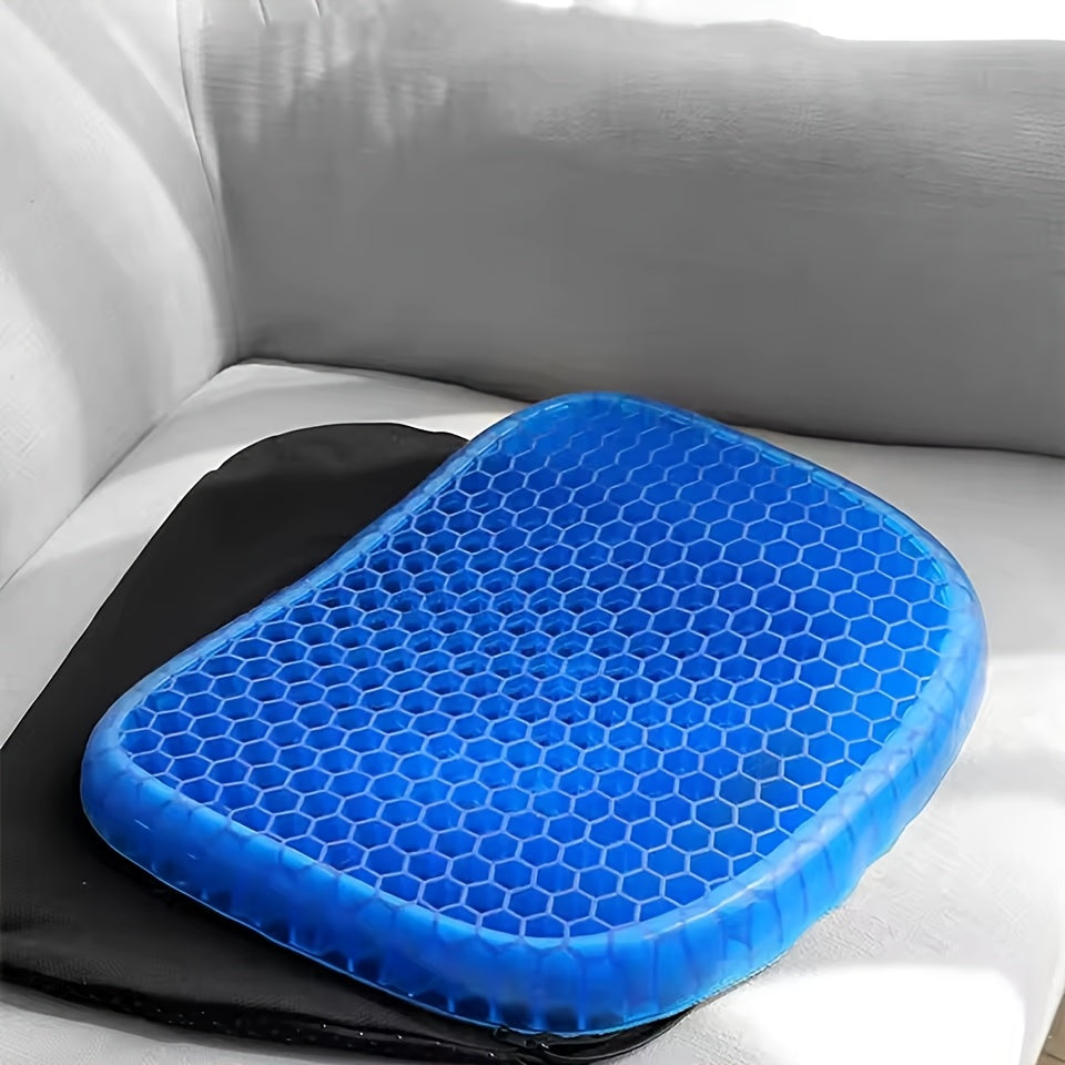 Car Seat Cushion, Thickened Breathable Honeycomb Suction Anti-Slip Cover