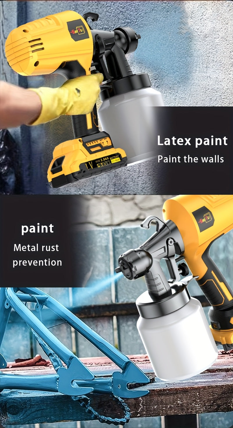 Wireless Spray Gun with Nozzle
