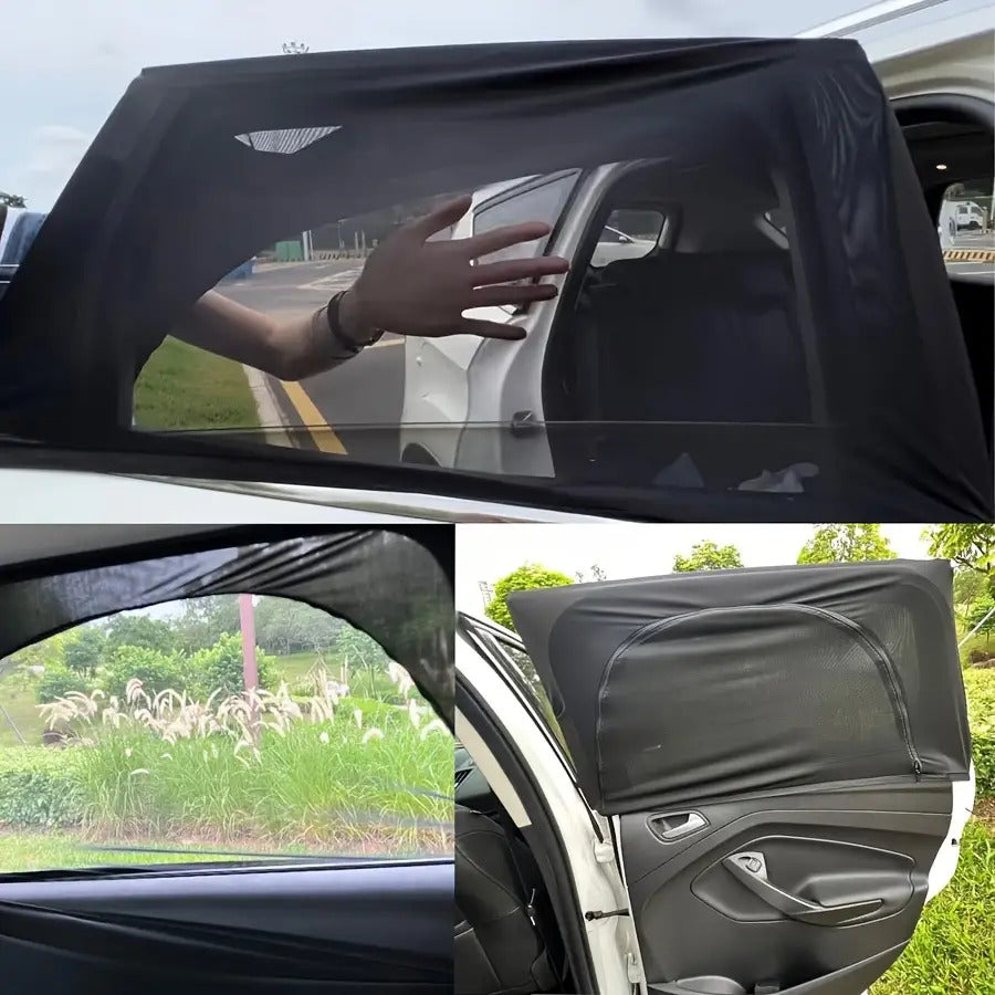 Car Privacy Screen with Zipper