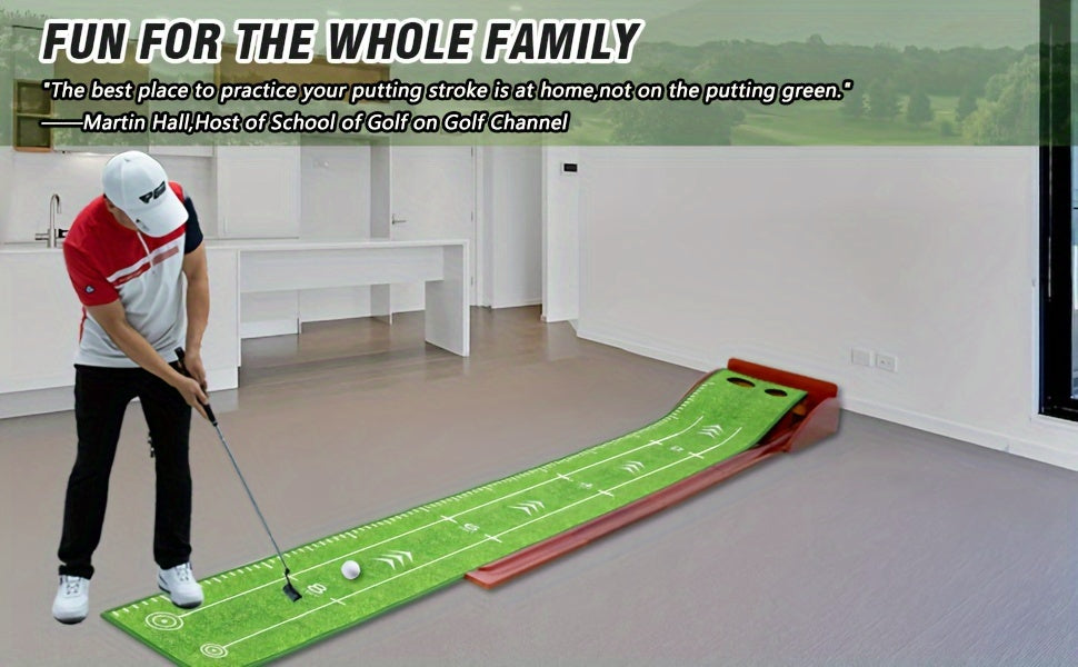 [Golf Putting Mat] 2.5m PGM Golf Putting Mat