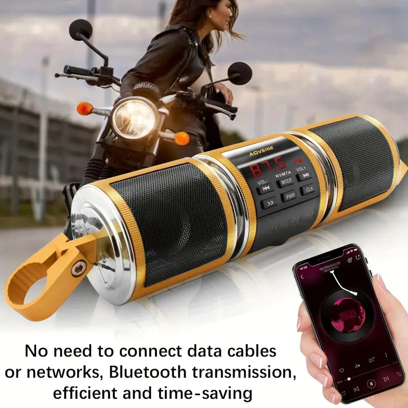 Wireless Motorcycle Stereo Speakers