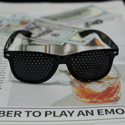 Unisex Pinhole Glasses Anti-Myopia Astigmatism Glasses