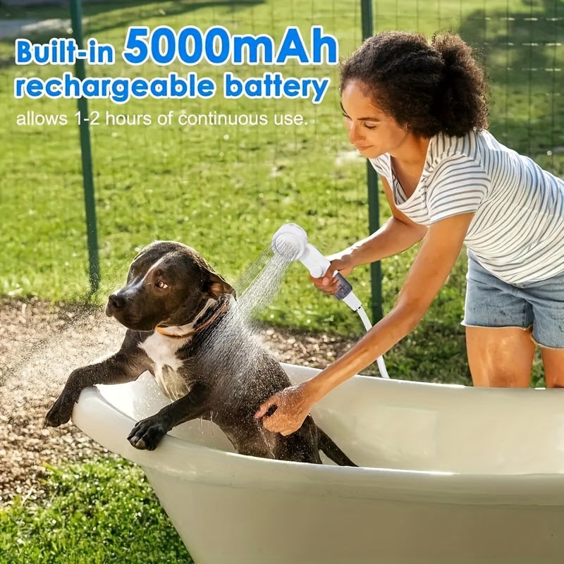 USB Rechargeable, Portable Shower