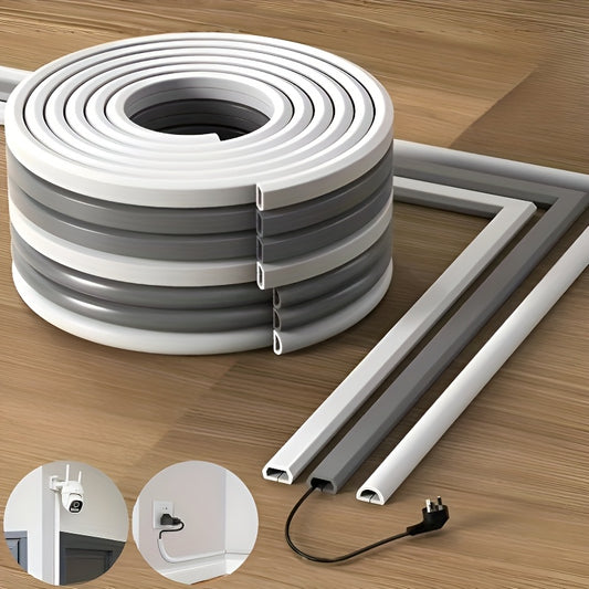 2 rolls of Self-Adhesive PVC Cable Hider