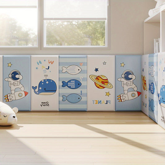 8pcs Bedside Wall Soft Pads