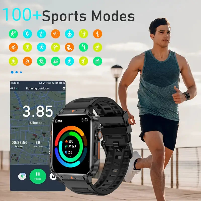 Smart Watch for Men, WIth Wireless Call Smartwacth