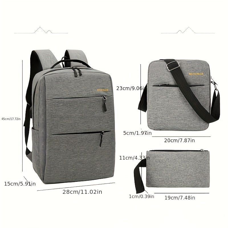 1 Travel Notebook Style Laptop Backpack