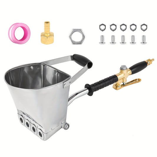 1 Set Professional 4-Hole Wall Cement Spray Gun
