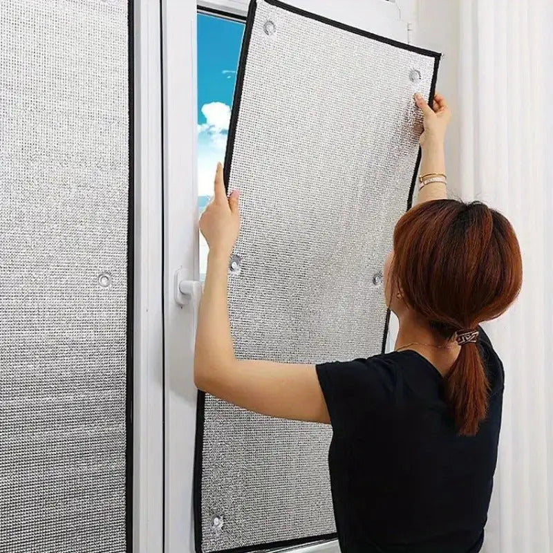 UV Protection Aluminum Foil Blackout Window Film