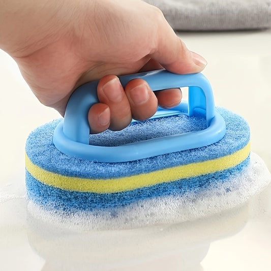 10pcs Cleaning Brush Sponges with Handles