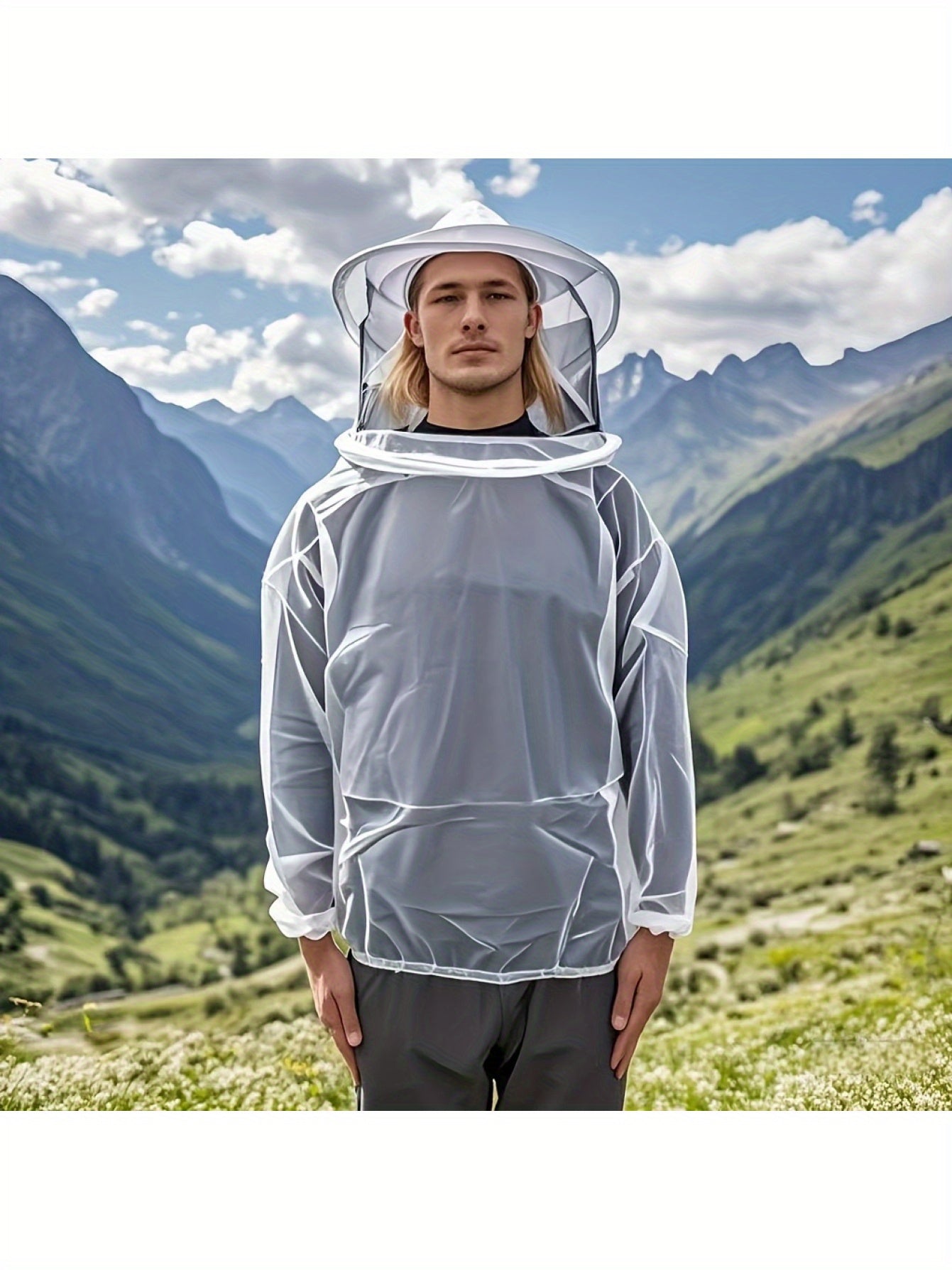 1 Lightweight White Mosquito Net- Unisex