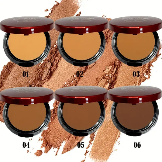6 Shades Waterproof & Sweatproof Contour & Concealer Powder