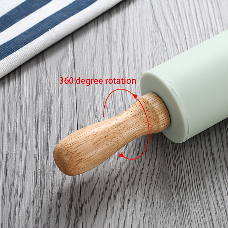 1 Set of Silicone Rolling Pin Kneading Pad Set
