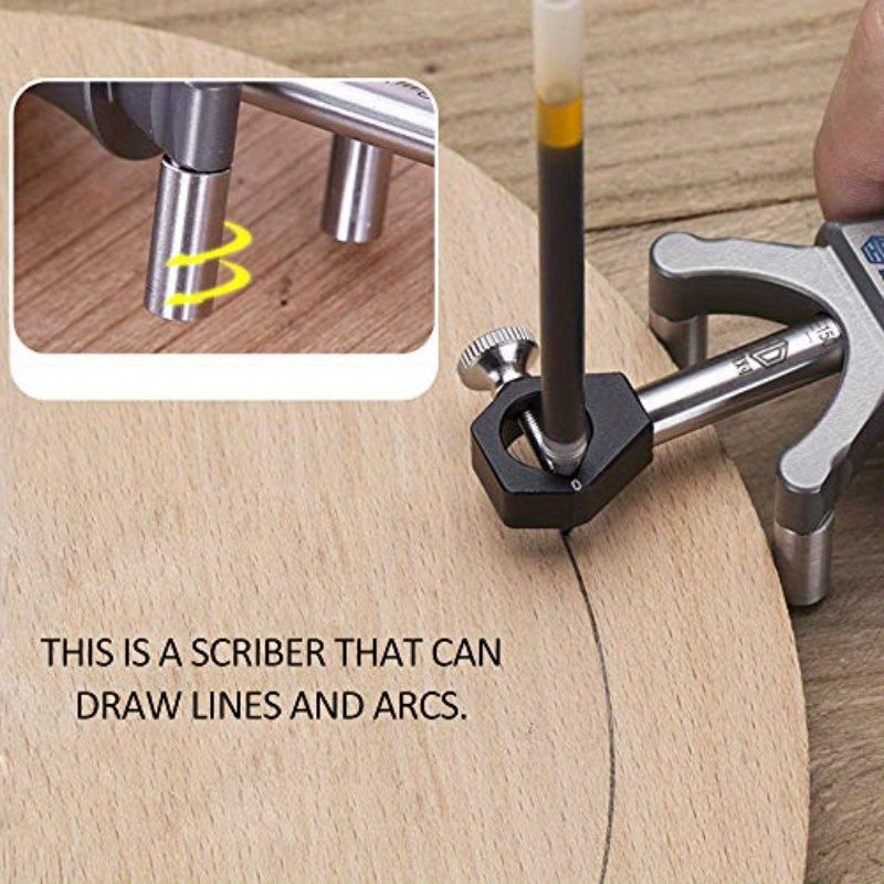 Woodcut Tool Wheel Marking Ruler