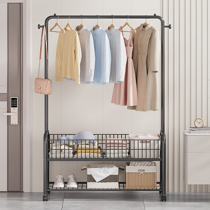 Vertical clothing rack