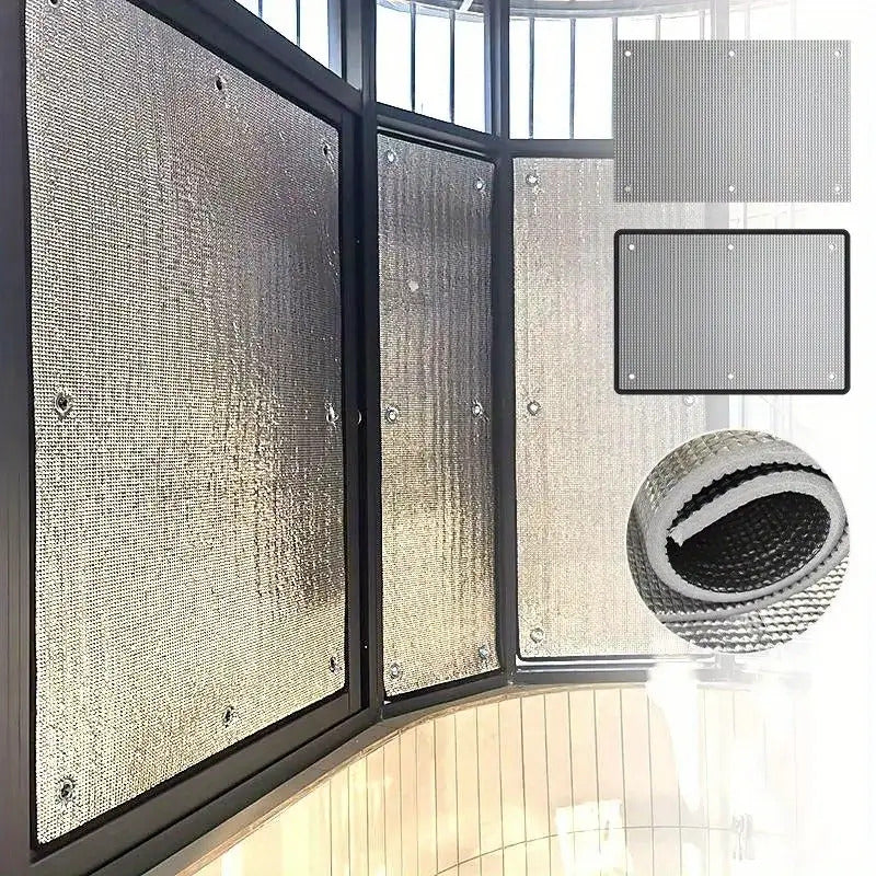 UV Protection Aluminum Foil Blackout Window Film