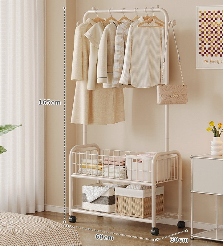 Vertical clothing rack