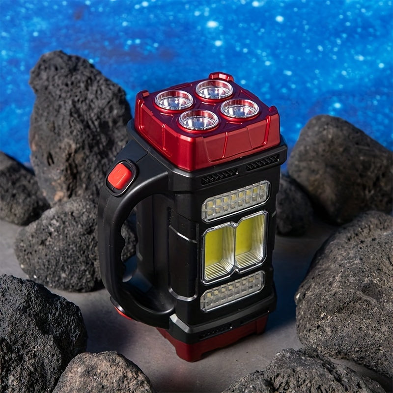 Solar & USB Rechargeable LED Lantern Flashlight
