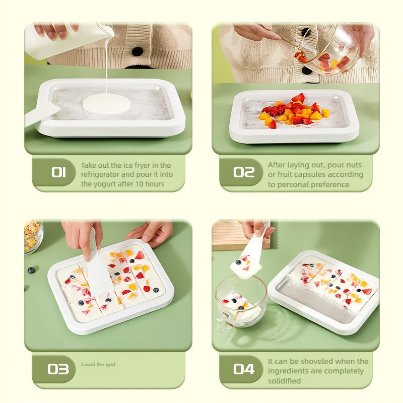 Stainless Steel Square Ice Cream Maker