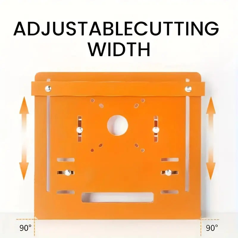 Adjustable Circular Saw Base Plate