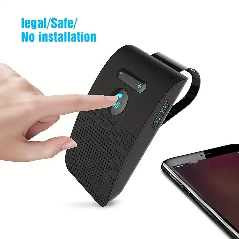 Wireless Vehical Sun Visor Speaker Car Kit
