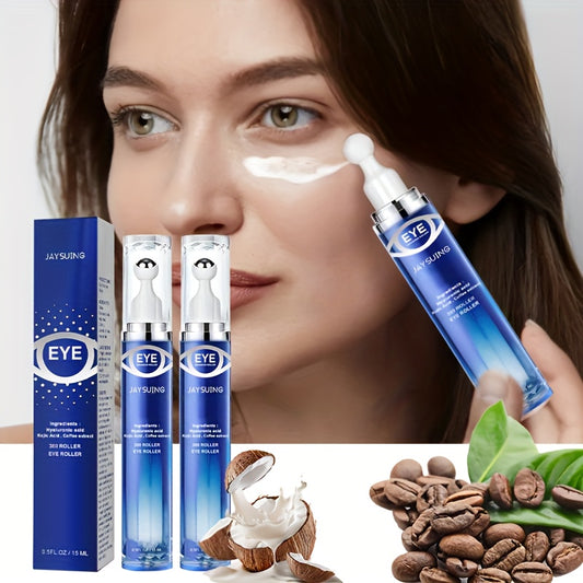 Two Packs of Peptide Moisturizing Eye Cream Roller
