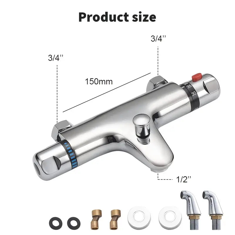 Thermostatic Shower Valve Bath Taps