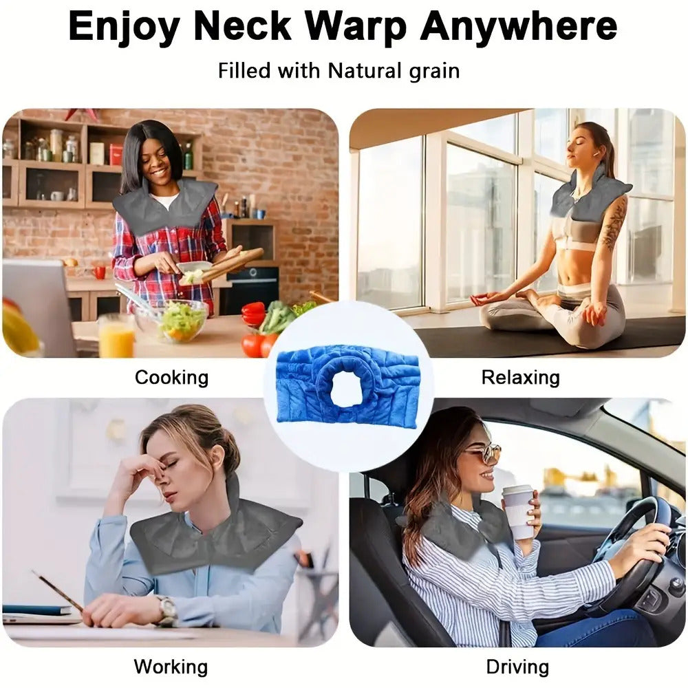 1 piece of microwaveable neck and shoulder cushion
