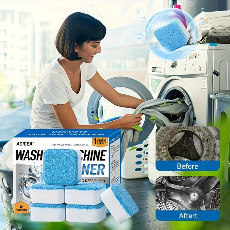 24pcs Washing Machine Foaming Cleaner