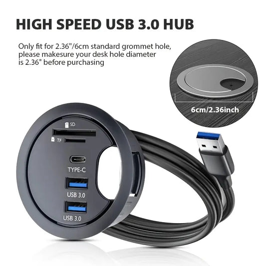 USB 3.0 Hub Multi-Port Expander