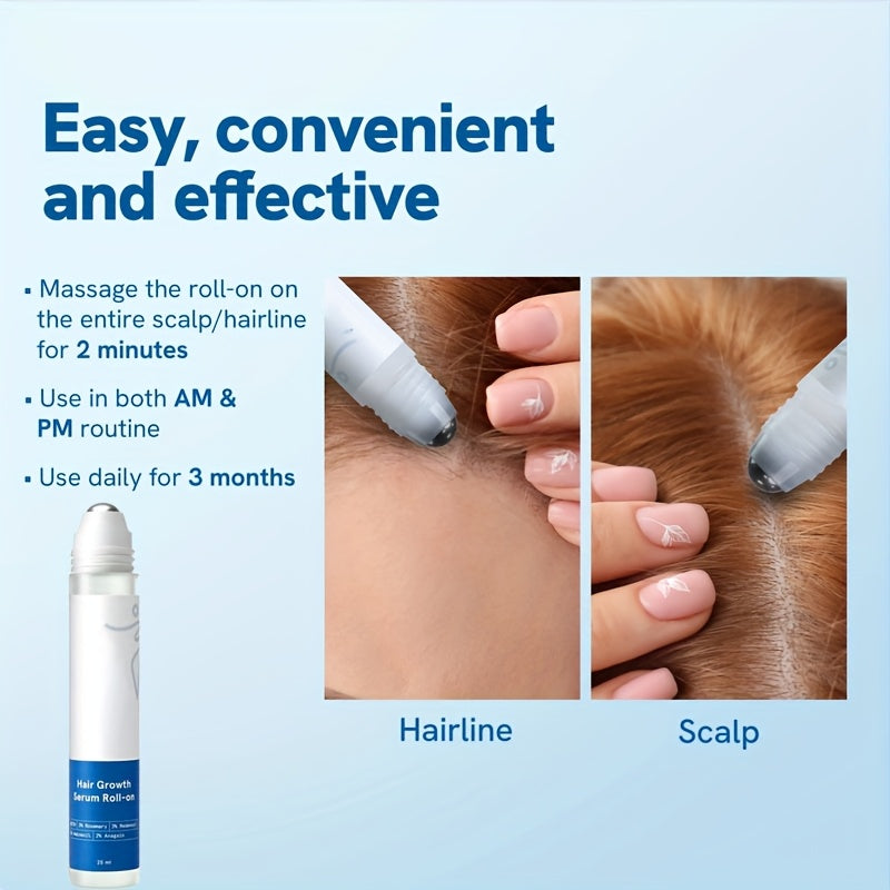 0.85 oz hair care roll-on