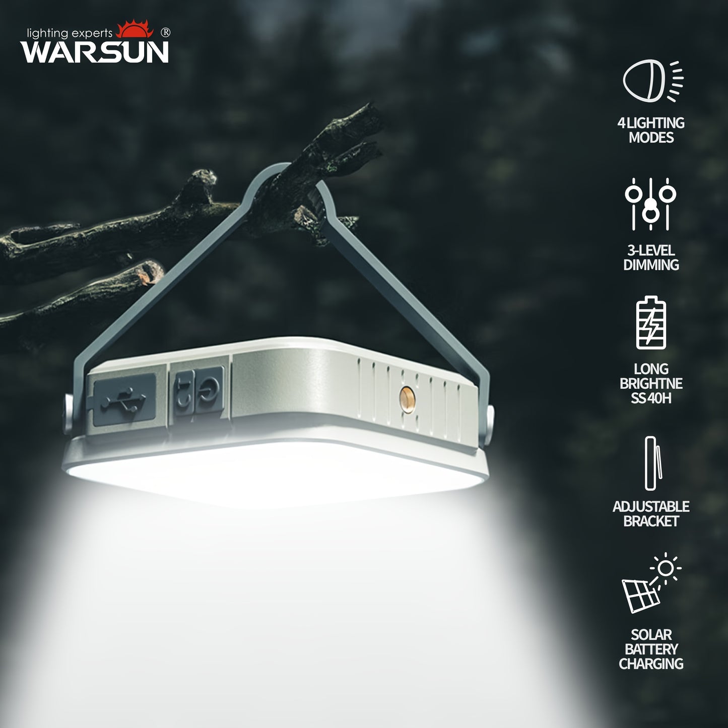 WARSUN CP36 Camping Light